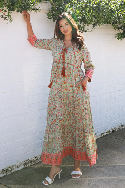 Paisley Maxi Dress