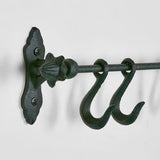 Cast Iron Wall Hanger with Hooks