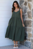 Lake Green Maxi Dress