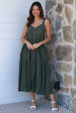 Lake Green Maxi Dress