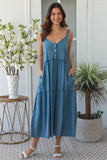 Blue Maxi Dress