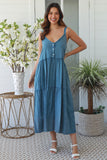 Blue Maxi Dress