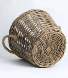 Round Lupa Cane Basket