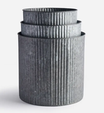 Calais Tin Planters by Wicka