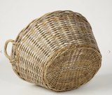 Oval Laundry Cane Basket