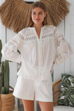 Long Sleeve Boho Blouse