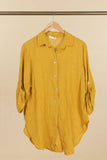 Italian Linen Rolled Sleeve shirt