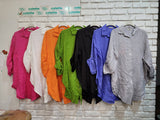 Italian Linen Rolled Sleeve shirt