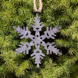 Tin Snowflake Decoration