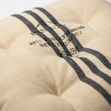 French Navy Cushion Double