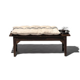 French Navy Cushion Double