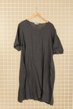 Italian Linen Long Round Neck Dress 3 Colours