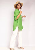 Italian Linen Rolled Sleeve shirt