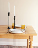 Gemini Hand Forged Iron Candlestands