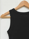 Little Lies Tank Top Black