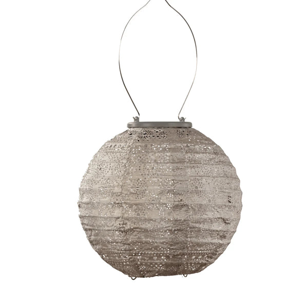 Lumiz Lantern 20 Round Taupe