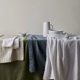 Linen Table Cloth White