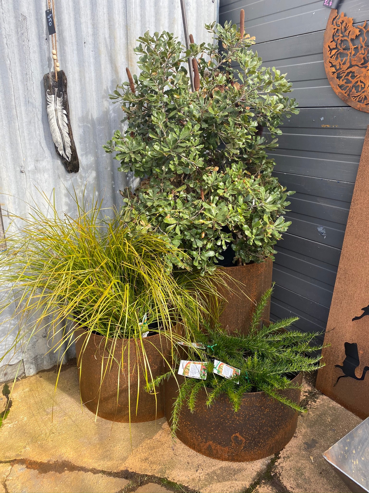 Three Ring Tiered Planter