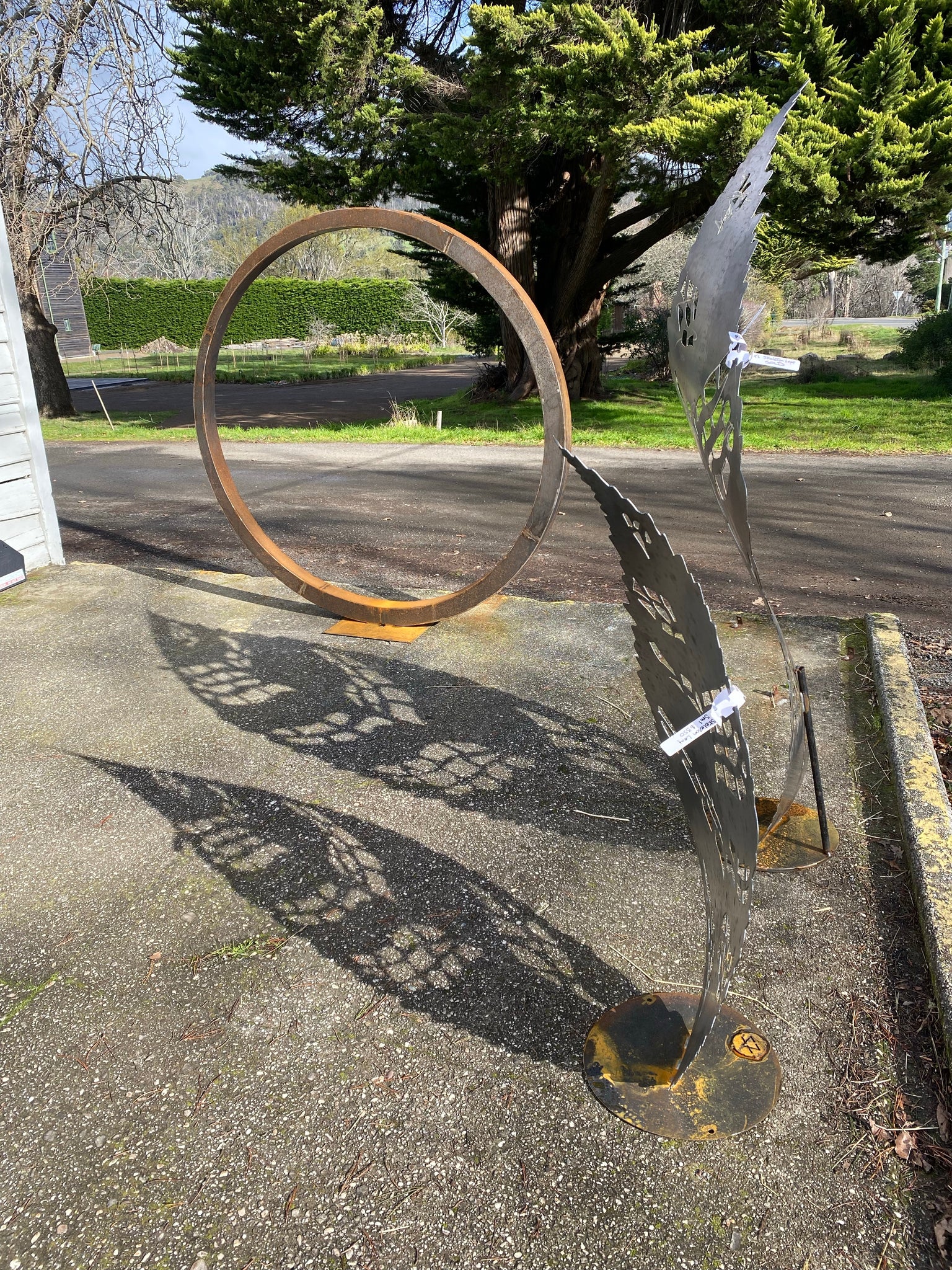 Skeleton Leaf Sculpture
